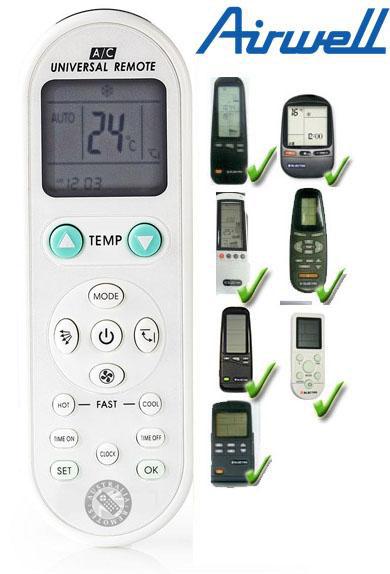 Airwell Air Conditioner Remotes 