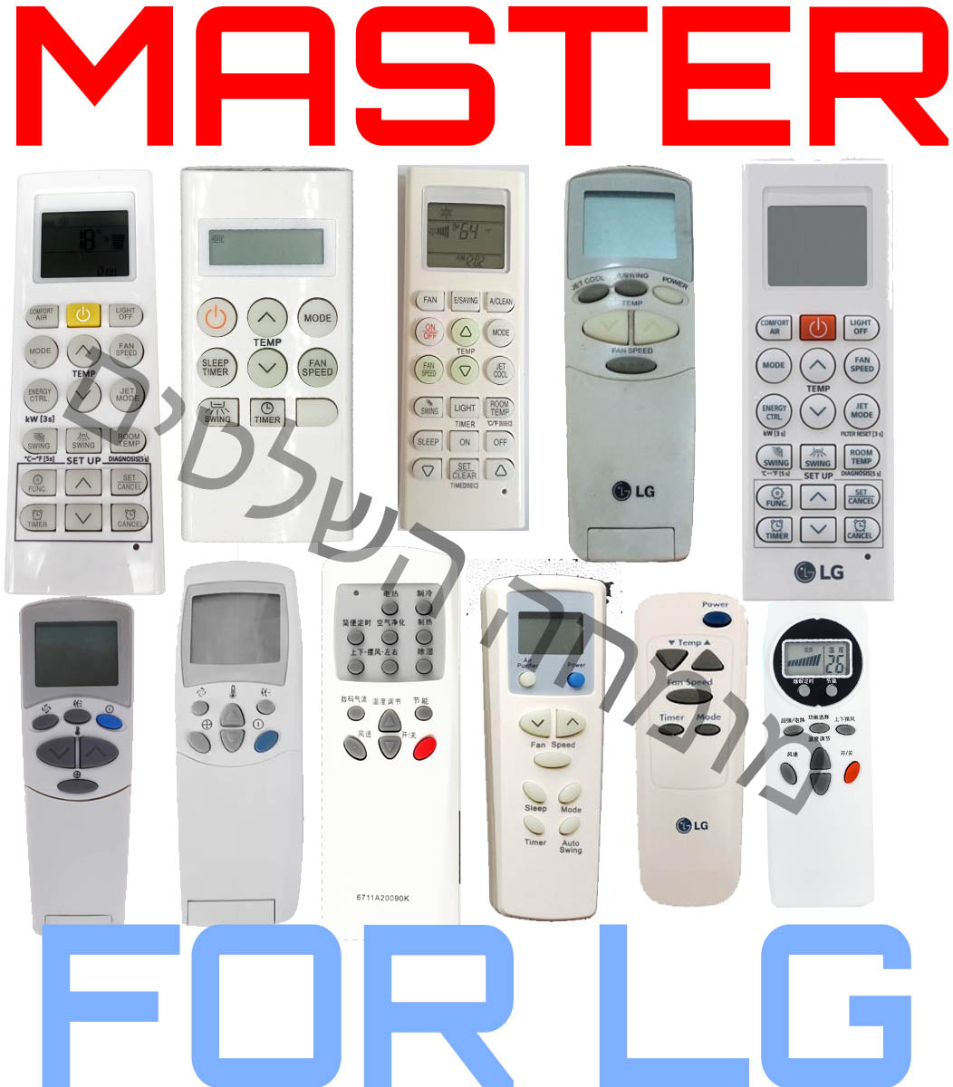 Lg Ac Remote Layout LG Air Conditioner Remotes ️ From $29 for a Universal Remote for LG ...