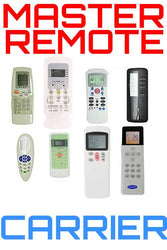 Air conditioner remote for Carrier