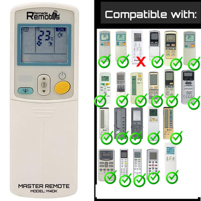 Master  Universal Air Conditioner Remote for DAIKIN