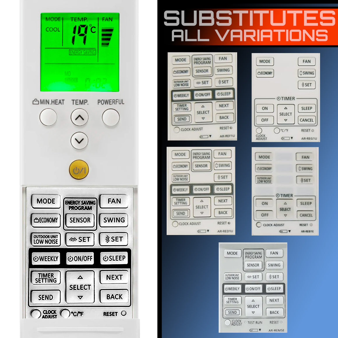 Fujitsu Air Conditioner Remotes ️ From $29 | 3 Options for every AC ...