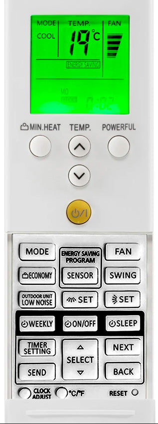 Air Conditioner Remote Control For Fujitsu AR-RED1U AR-REG1U AR-REF1E AR-REA2E AR-REJ1E Spare Parts Replacement - 44
