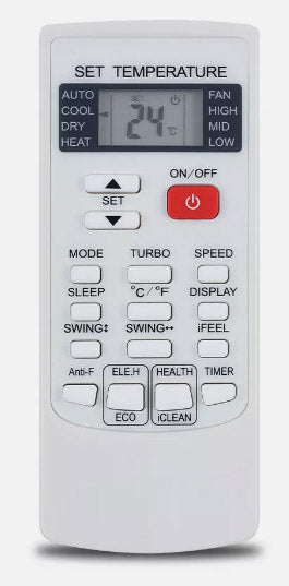 Replacement Air Conditioner Remote for Kogan