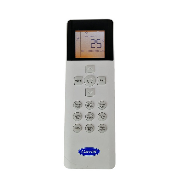 Replacement AC Remote control for Carrier Model B | Replacement AC Remote control for Carrier Model B | Australia Remotes | Carrier