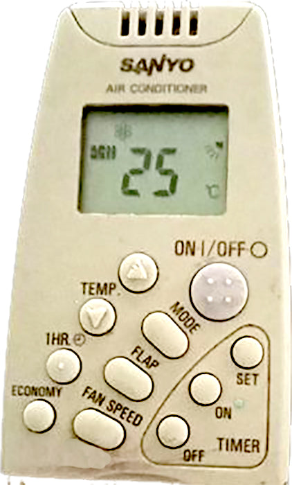 Replacement Air Conditioner Remote for Sanyo Model RCS-3HS4E-G