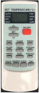 Nexair Air Conditioner Remote for models  ak-9000 and AK9000F 