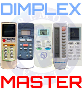 MASTER Dimplex Universal Air Conditioner Remote
