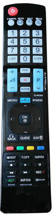TV Television Remote Model for LG