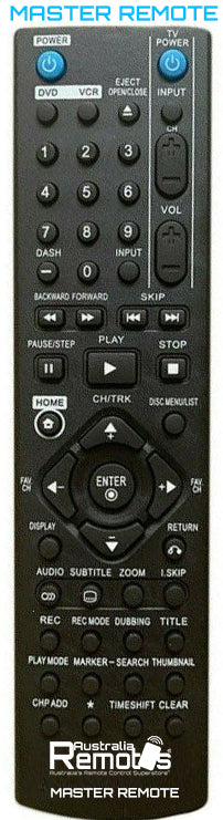 Master Remote for All LG DVD/VCR/VHS Players – Australia Remotes