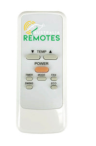 Midea AC Remote R031D/E | Midea AC Remote R031D/E | Australia Remotes | Midea