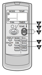 AC Remote For Sharp Models AY*