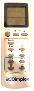 Replacement Remote for Dimplex Air Conditioners Model BG0