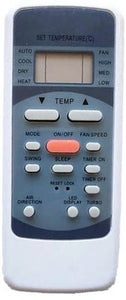 Dimplex DSAC-9HR Remote Control for Air Conditioners GDCSS24RCW  GDC-SS24RCW  GDCSS30RCW GDC-SS30RCW GDCSS12RCW  GDC-SS12RCW