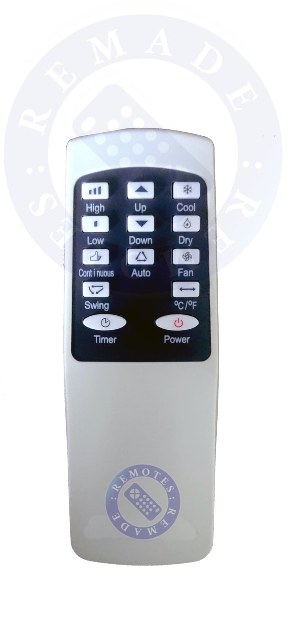 onix HPAC12 HPAC15  Air Conditioner Remote