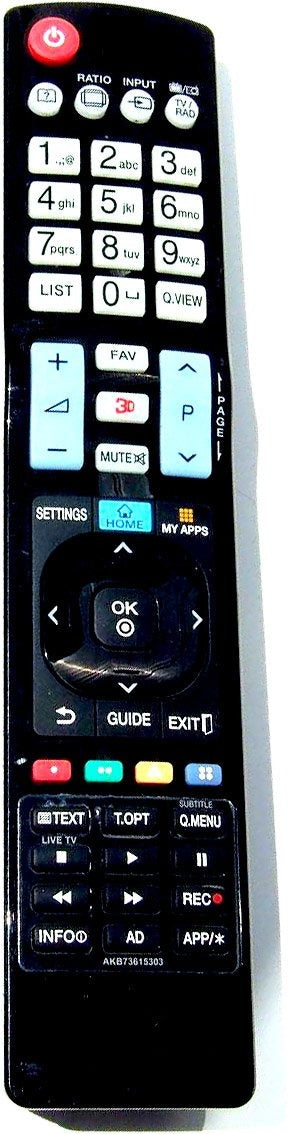 Master TV Television Remote Model for LG ( Universal ) – Australia Remotes