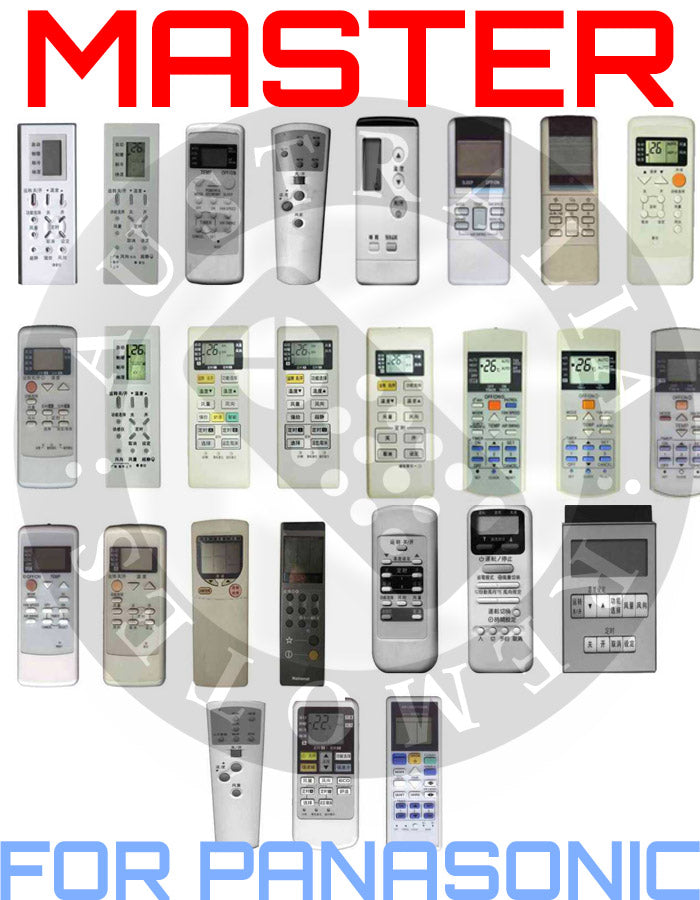 Master Universal Air Conditioner Remote ️ For All Panasonic Models ...