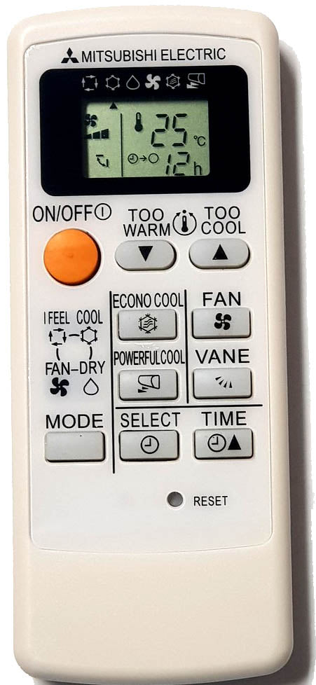 Mitsubishi air conditioner remote controller for MP04A MP04B MP02B KFR-36G/H MSH-CB12VD KF-23G