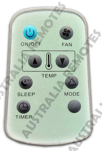 Air Conditioner Remote for Heron Models that start with HCQ