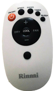 Rinnai Air Conditioner Remote